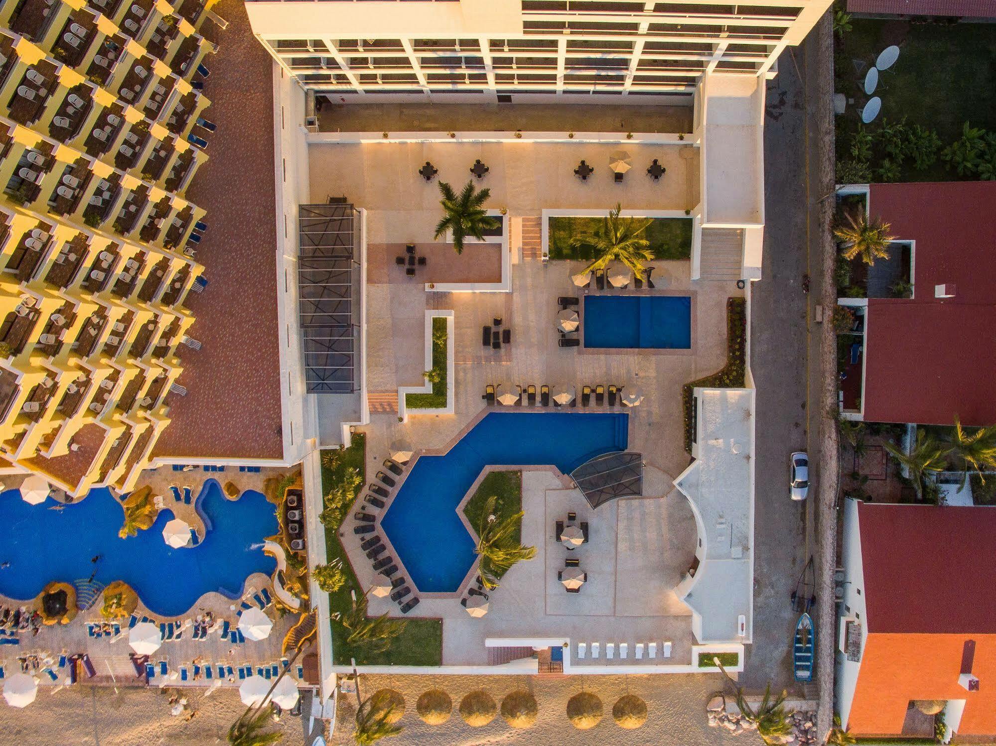 Ocean View Beach Hotel Mazatlán Buitenkant foto